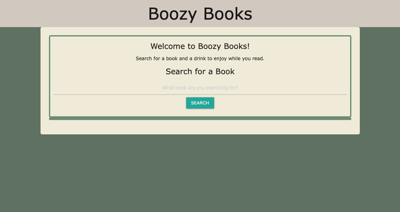 Boozy Books